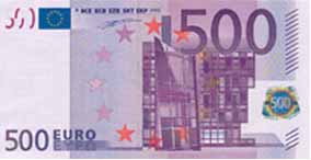 REVERSO 500 EUROS